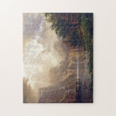 シエラネバダ山脈の中のビエ絵画シュタット ジグソーパズル (縦)