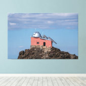 シエラネバダ山脈の天文台 キャンバスプリント (インサイチュ (ウッドフロア))