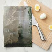 シエラネバダ山脈の間でバイエルシュタット キッチンタオル (四つ折り)