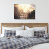 シエラネバダ山脈の間で キャンバスプリント (インサイチュ (寝室))