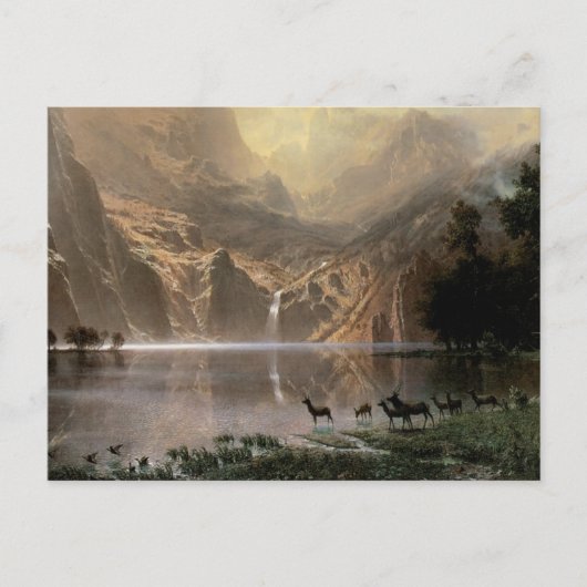 シエラネバダ山脈の間で ポストカード (正面)