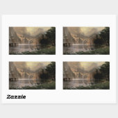 シエラネバダ山脈の間で 長方形シール (シート)