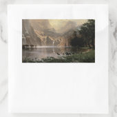 シエラネバダ山脈の間で 長方形シール (バッグ)