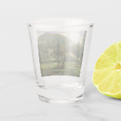 シエラネバダ山脈（アメリカンウッドランド） ショットグラス (裏面)