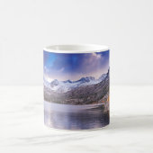 シエラネバダ山脈(カリフォルニア州秋) コーヒーマグカップ (中央)
