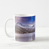 シエラネバダ山脈(カリフォルニア州秋) コーヒーマグカップ (左)