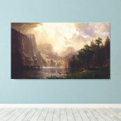 シエラネバダ山脈 キャンバスプリント (インサイチュ (ウッドフロア))