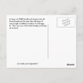 シエラネバダ山脈 ポストカード (裏面)