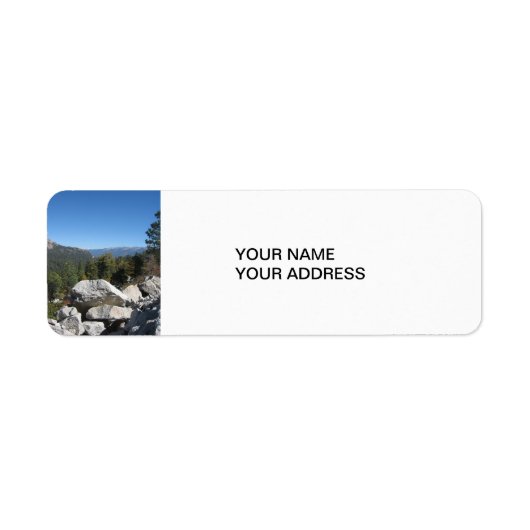 シエラネバダ山脈 ラベル (正面)