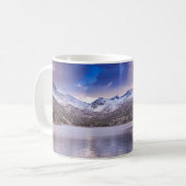 シエラネバダ山脈、秋、カリフォルニア州 コーヒーマグカップ (正面左)