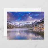 シエラネバダ山脈、秋、カリフォルニア州 ポストカード (正面/裏面)