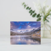 シエラネバダ山脈、秋、カリフォルニア州 ポストカード (スタンド正面)