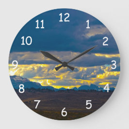 シエラネバダ東部HDR ラージ壁時計