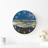 シエラネバダ東部HDR ラージ壁時計 (ホーム)