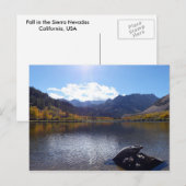 シエラネバダ秋 ポストカード (正面/裏面)
