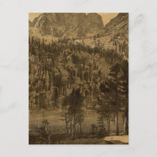 シエラネバダ,アルパイン湖 ポストカード (正面)