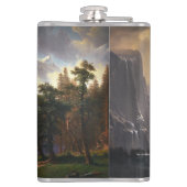 シエラネバダ，カリフォルニア州，ビエルシュタットアート フラスク (裏面)