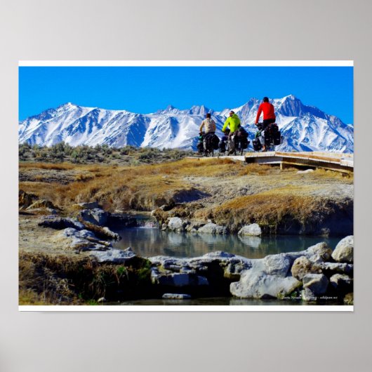 シエラネバダ、カリフォルニア、エタツユニス ポスター (正面)