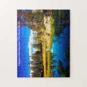 シエラネバダ。クリスマスの挨拶 ジグソーパズル (縦)