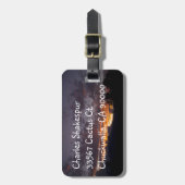 シエラピークサンセット ラゲッジタグ (正面縦)