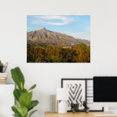 シエラブランカ山脈の山 ポスター (ホームオフィス)