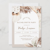 シエラボヘミアンドライパームバチェロレッテ 招待状 (正面)