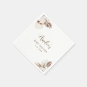 シエラボヘミアンパンパスベビーシャワー スタンダードカクテルナプキン (角)