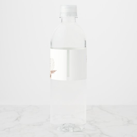 シエラボヘミア結婚式の引き出物 ペットボトルラベル (裏面)