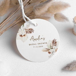 シエラボホミアンブライダルシャワー フェイバータグ