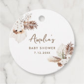 シエラボホミアンベビーシャワー フェイバータグ (正面)