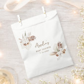 シエラボホミアンベビーシャワー フェイバーバッグ (クリップ留めされた状態)