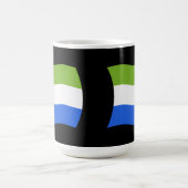 シエラレオネの国旗マグ コーヒーマグカップ (中央)