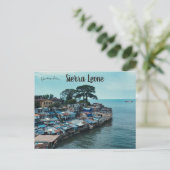 シエラレオネの家 ポストカード (スタンド正面)