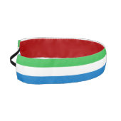 シエラレオネの旗 アスレチックヘッドバンド (左)