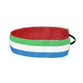 シエラレオネの旗 アスレチックヘッドバンド (右)