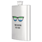 シエラレオネシェーズカスタムフラスコ フラスク (左)