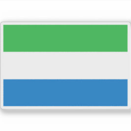 シエラレオネ共和国国旗 シール