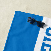 シエラレオネ国旗とエンブレムビーチタオル ビーチタオル (インサイチュ)