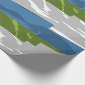 シエラレオネ国旗のラッピング紙 ラッピングペーパー