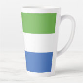 シエラレオネ国旗 カフェラテマグ (右)