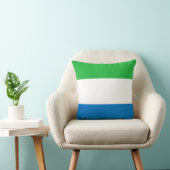 シエラレオネ国旗 クッション (椅子)