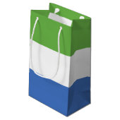 シエラレオネ国旗 スモールペーパーバッグ (裏面アングル)