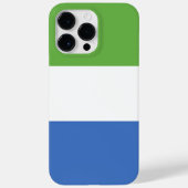 シエラレオネ国旗 Case-Mate iPhoneケース (裏面)