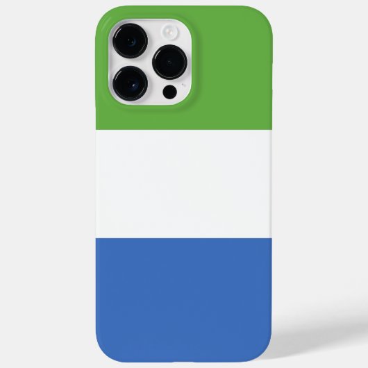 シエラレオネ国旗 Case-Mate iPhoneケース (裏面)