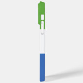 シエラレオネ国旗 Case-Mate iPhoneケース (裏面 / 左)