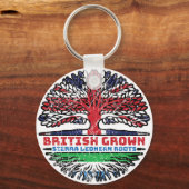 シエラレオネ シエラレオネ人 イギリス キーホルダー (裏面)