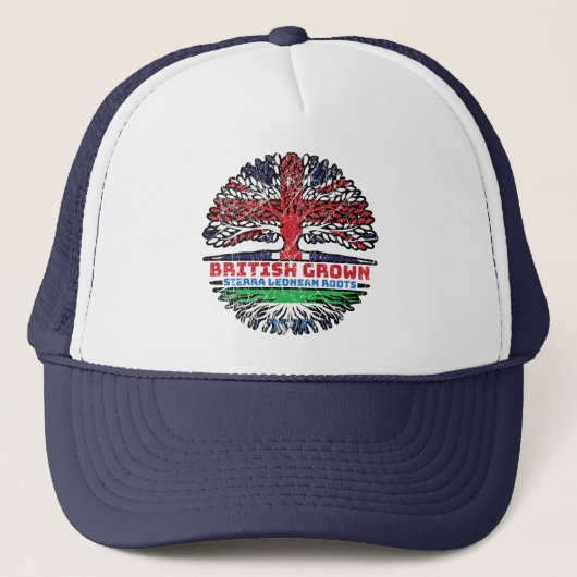 シエラレオネ シエラレオネ人 イギリス 英国 キャップ (正面)