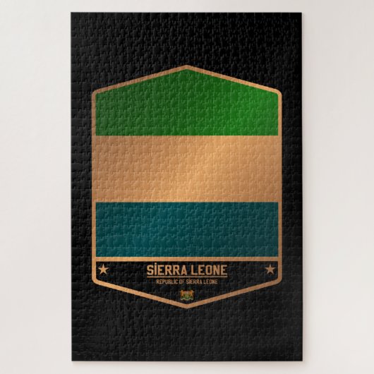 シエラレオネ ジグソーパズル (縦)