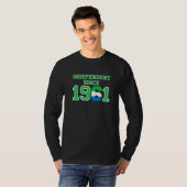 シエラレオネ - 1961年独立 プレミアム Tシャツ (正面フル)