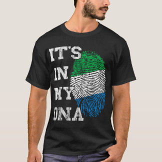 シエラレオネIt_S In My DNA Siera Leonean Thumbmar Tシャツ
